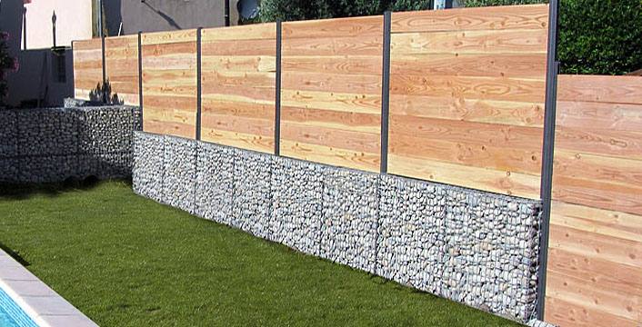 Comment habiller des gabions ?