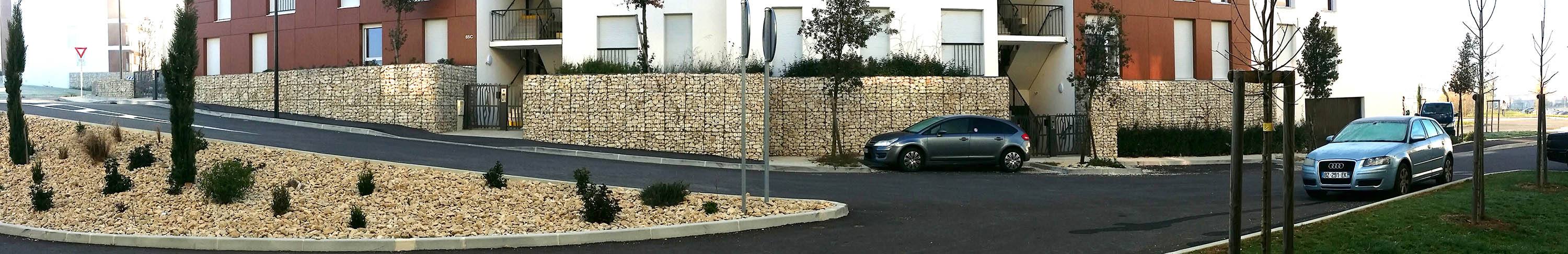 tendance gabion muret gabion