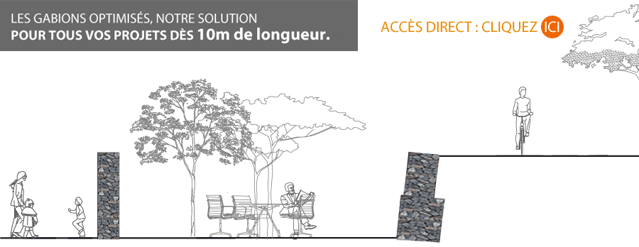 TENDANCE GABION ACCES PRIX GABIONS OPTIMISÉS