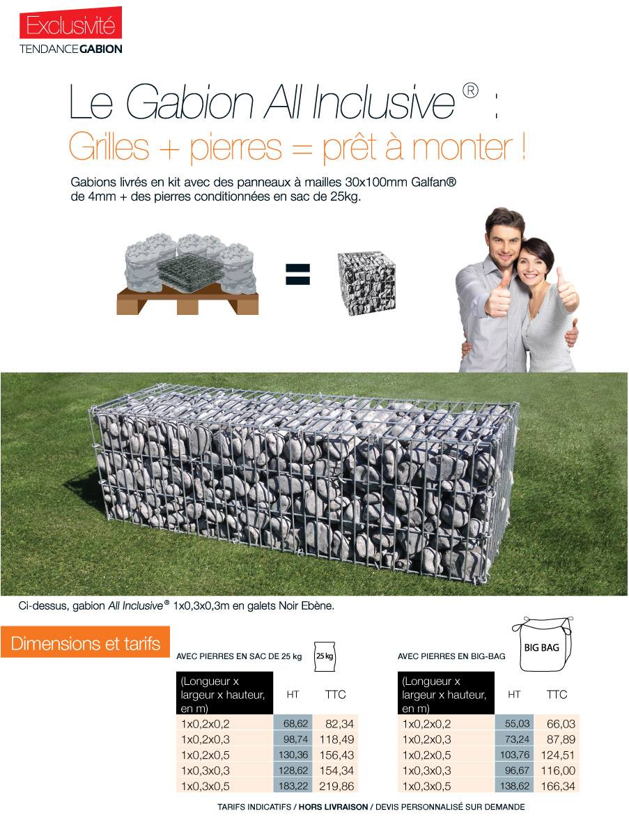 Produit : Le Gabion All-Inclusive®