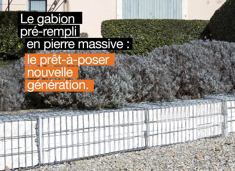 GABION-MASSIF PRE-REMPLI TENDANCE GABION