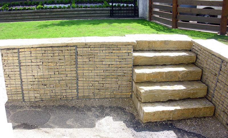 Gabion pré-rempli / Pierre Mureuse de Bourgogne / Tendance-Gabion / 01