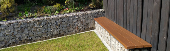 Comment installer un banc en pierre gabion chez soi ?