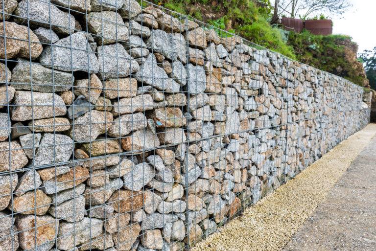 Construire sa propre clôture en gabion | TENDANCE GABION : le gabion ...
