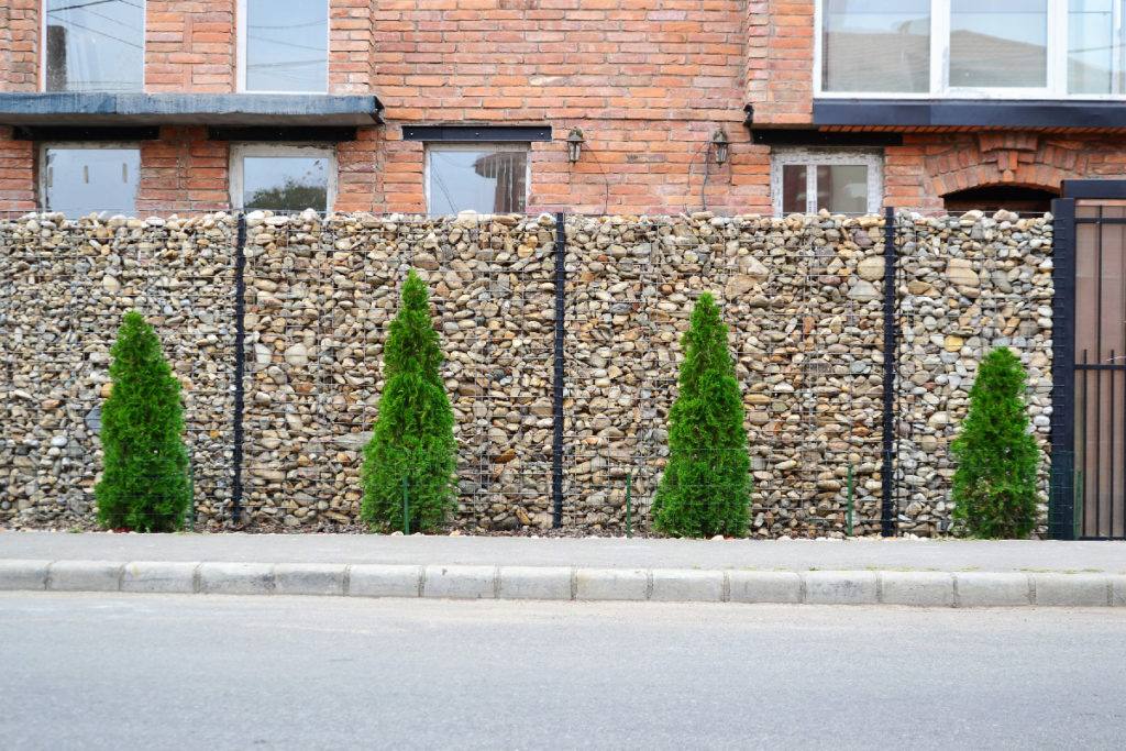 Mur de clôture en Gabion, une installation solide et pérenne - Tendance Gabion
